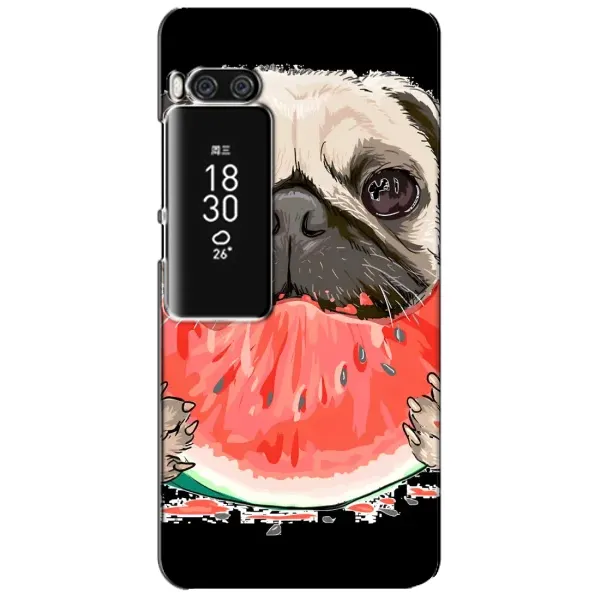 Чехол с рисунком «Смешной Мопс» для Meizu Pro 7 Plus Чехол с рисунком «Смешной Мопс» для Meizu Pro 7 Plus