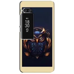 Чехлы с принтом СОВЫ для Meizu Pro 7 Plus (Стильная Сова)