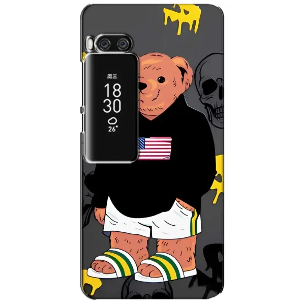 Чехол с рисунком «Teddy USA» для Meizu Pro 7 Plus Чехол с рисунком «Teddy USA» для Meizu Pro 7 Plus