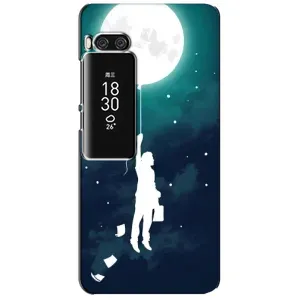 Чехол (ТПУ) с планетами на Meizu Pro 7 Plus (To The moon)