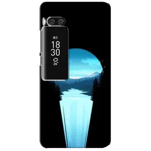 Летний Чехол на Meizu Pro 7 Plus (Синий Водопад)
