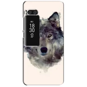 Чехол с Волком на Meizu Pro 7 Plus (Волк)