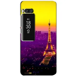 Чехол с Эйфелевой башней на Meizu Pro 7 Plus (Яркая башня)