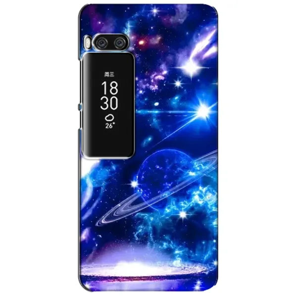 Чехол с рисунком «Яркий космос» для Meizu Pro 7 Plus