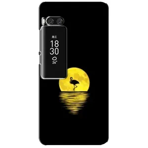 Летний Чехол на Meizu Pro 7 Plus (Желтый Закат)