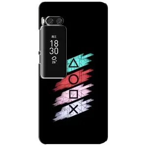 Чехол КИБЕРСПОРТ для Meizu Pro 7 Plus (Значки Sony)