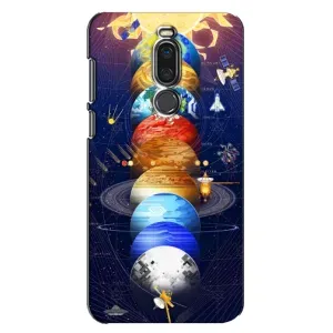 Чехол (ТПУ) с планетами на Meizu X8 (Арт планети)