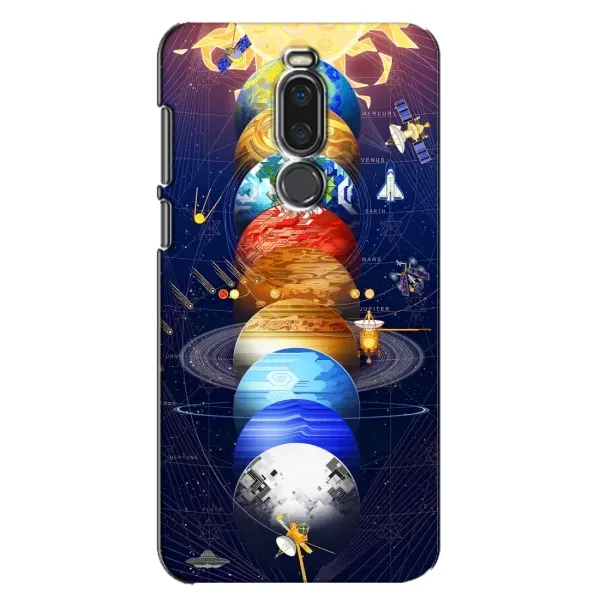 Чехол с рисунком «Арт планети» для Meizu X8 Чехол с рисунком «Арт планети» для Meizu X8