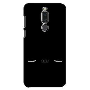 Силиконовый бампер с картинкой машины на Meizu X8 (Силует Audi)