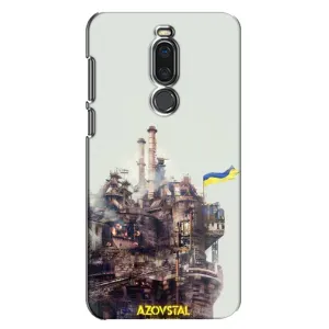 Чехлы на военную тематику для Meizu X8 (Азовсталь)