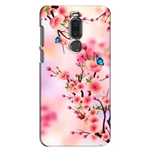 Чохол з картинкою Сакури на Meizu X8 (Метелики на сакурі)