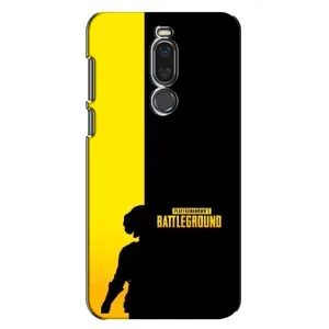 Чохол (TPU) з картинкою "Лого Пабг" на Мейзу Х8 (Battlegrounds)