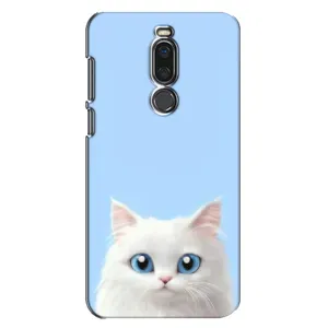 Чохол на тематику: Коти для Meizu X8 (Білий кіт)