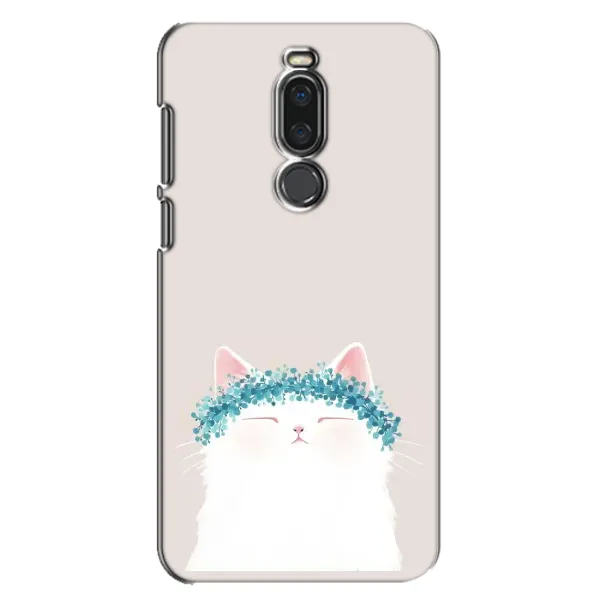 Чехол с рисунком «Белый котик» для Meizu X8 Чехол с рисунком «Белый котик» для Meizu X8