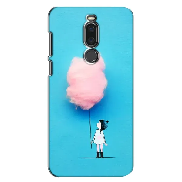 Чехол с рисунком «Девочка с тучкой» для Meizu X8