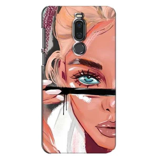 Чехол с рисунком «Девушка и ресницы» для Meizu X8 Чехол с рисунком «Девушка и ресницы» для Meizu X8