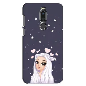 Чохол Стильні дівчата на Meizu X8 (Дівчина та серця)