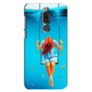 Чохол Стильні дівчата на Meizu X8 (Дівчина на гойдалці)