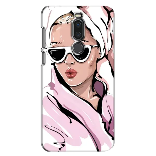 Чехол с рисунком «Девушка в халате» для Meizu X8 Чехол с рисунком «Девушка в халате» для Meizu X8