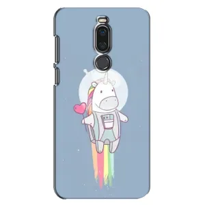Чехол Unicorn на Meizu X8 (Единорог космонавт)