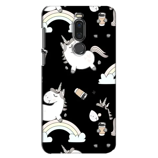 Чехол с рисунком «Единорог с кофе» для Meizu X8 Чехол с рисунком «Единорог с кофе» для Meizu X8