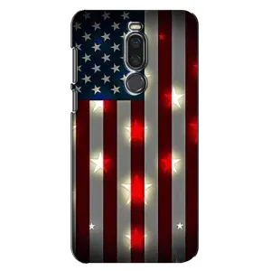 Чехол Флаг USA для Meizu X8 (Флаг США 2)