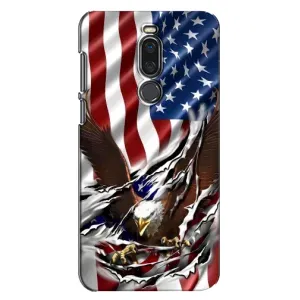 Чехол Флаг USA для Meizu X8 (Флаг USA)