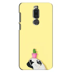 Бампер для Meizu X8 з картинкою "Песики" (Кактус на голові)