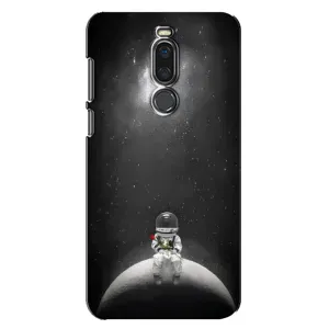 Силіконовый Чохол з принтом "Космонавти" на Meizu X8 (Космонавт романтик)
