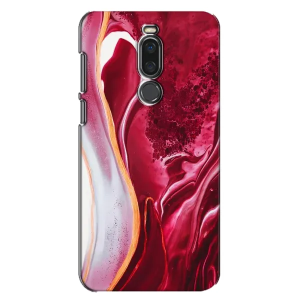 Чехол с рисунком «Красный мрамор» для Meizu X8 Чехол с рисунком «Красный мрамор» для Meizu X8