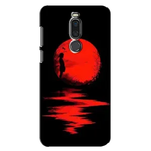 Летний Чехол на Meizu X8 (Красный Закат)