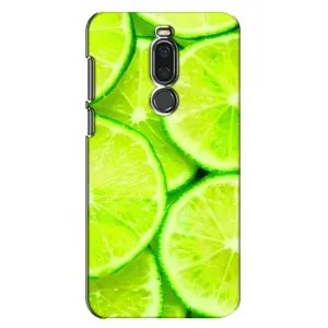 Чехол с изображением вкусной еды для Meizu X8 (Лайм)