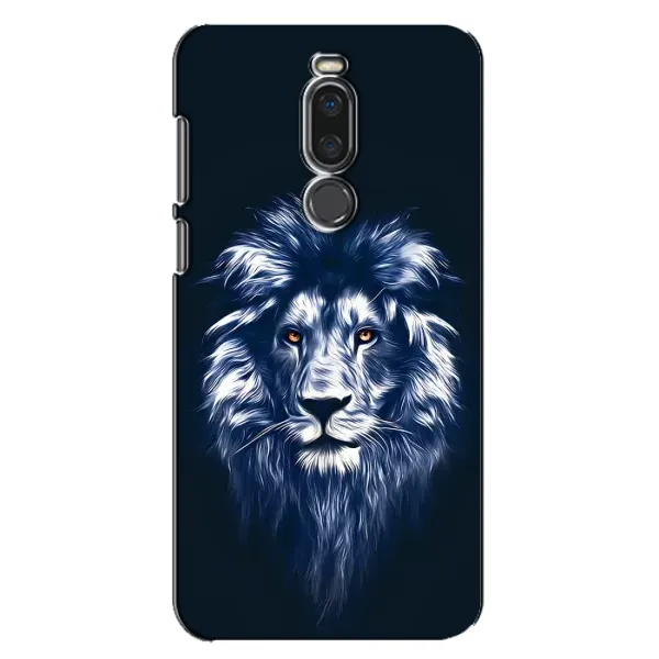 Чехол с рисунком «Лев - синий» для Meizu X8 Чехол с рисунком «Лев - синий» для Meizu X8