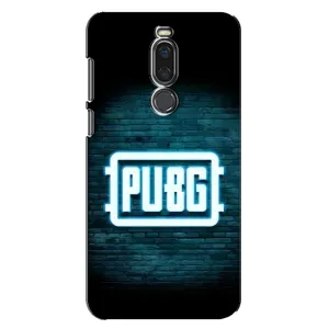 Чохол (TPU) з картинкою "Лого Пабг" на Мейзу Х8 (Лого PUBG)