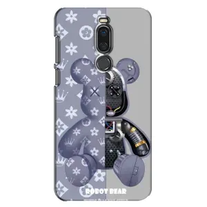 Силіконовий чохол для Meizu X8 (Ведмідь Louis Vuitton)