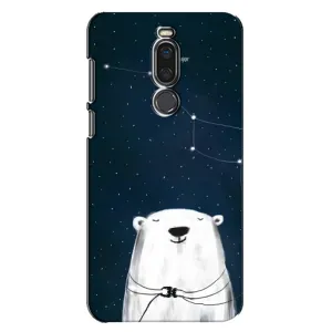 Силіконовий бампер з картинкою звірів для Meizu X8 (Ведмедиця)