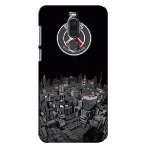 Силиконовые Чехлы принт Футбол на Meizu X8 (PSG)