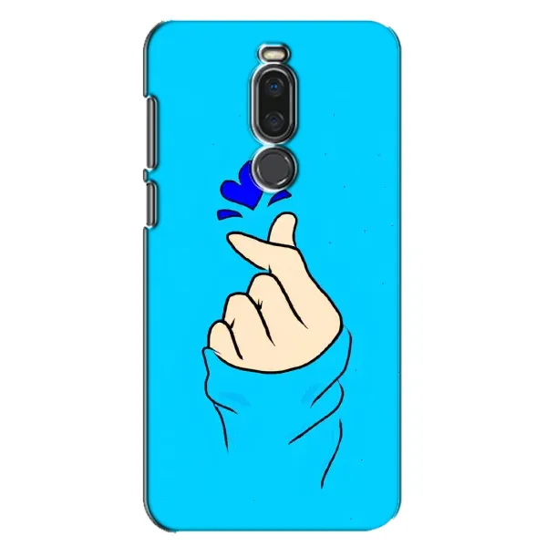 Чехол с рисунком «Сердце на синем» для Meizu X8 Чехол с рисунком «Сердце на синем» для Meizu X8