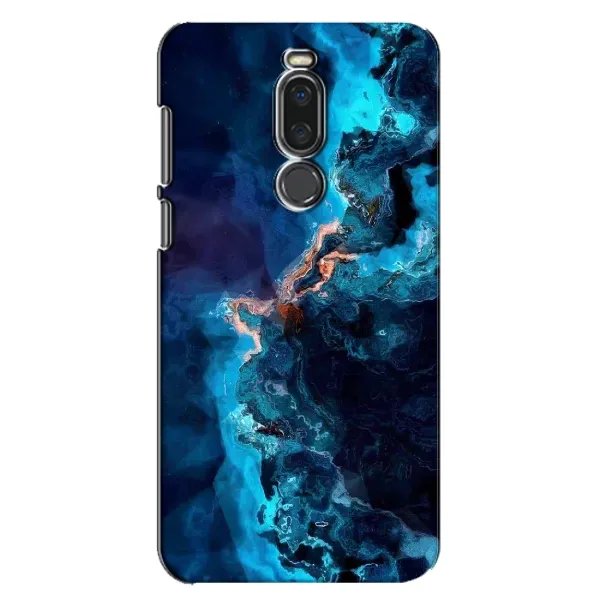 Чехол с рисунком «Синий мрамор» для Meizu X8 Чехол с рисунком «Синий мрамор» для Meizu X8