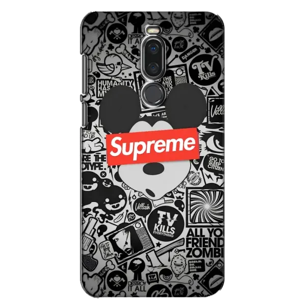 Чехол с рисунком «Supreme Маус» для Meizu X8 Чехол с рисунком «Supreme Маус» для Meizu X8