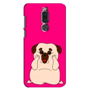 Чохол (ТПУ) Милі песики для Meizu X8 (Веселий Мопсік)