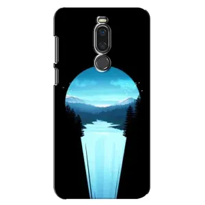 Летний Чехол на Meizu X8 (Синий Водопад)