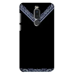 Силиконовый Чехол на Meizu X8 (Воротник вышиванки)