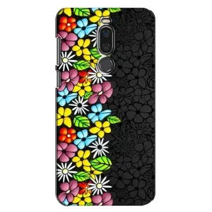 Чохол з Квітами для Meizu X8 (Яскраві квіти)