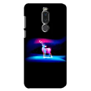 Силіконовий бампер з картинкою звірів для Meizu X8 (Яскравий олень)