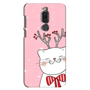 Чохол на тематику: Коти для Meizu X8 (Зимовий кіт)