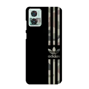 Чехол в стиле "Адидас" для Моторола Мото едж 30 нео (Adidas)