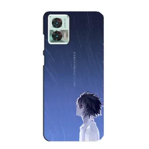 Чехол с персонажами АНИМЕ на Motorola Edge 30 Neo (Anime L)