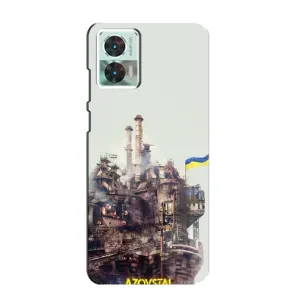 Чохли на військову тематику для Motorola Edge 30 Neo (Азовсталь)