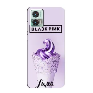 Чехлы с картинкой для Motorola Edge 30 Neo (BLACKPINK lisa)